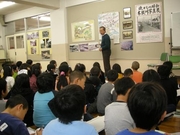 木根川小学校　地域講師による授業「木根川の歴史」の写真