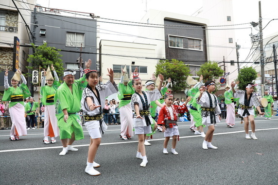 葛飾菖蒲まつりパレードの写真