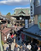 帝釈天題経寺参道