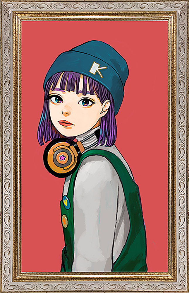 イラスト：ざしきわらし先生描き下ろし　少女01