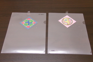 クリアファイルの工作