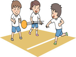 ドッジボールのイラスト