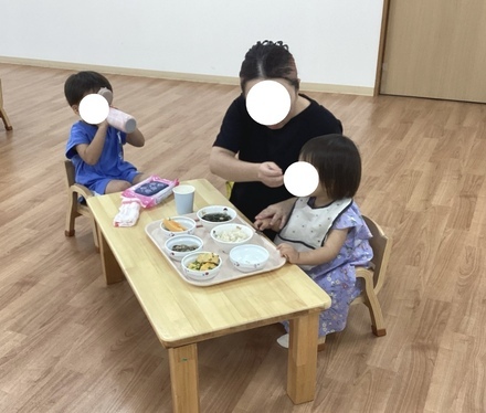 もぐもぐランチの様子